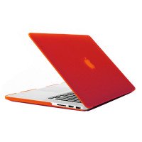 Чехол MacBook Pro 15 (A1398) (2013-2015) матовый (красный) 0018